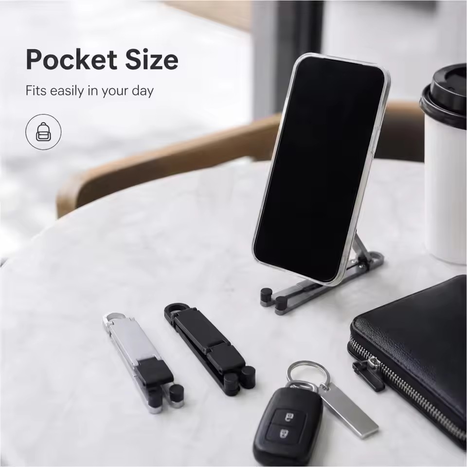 Foldable Keychain Phone Stand  - Taco Stand Holder recension och pris