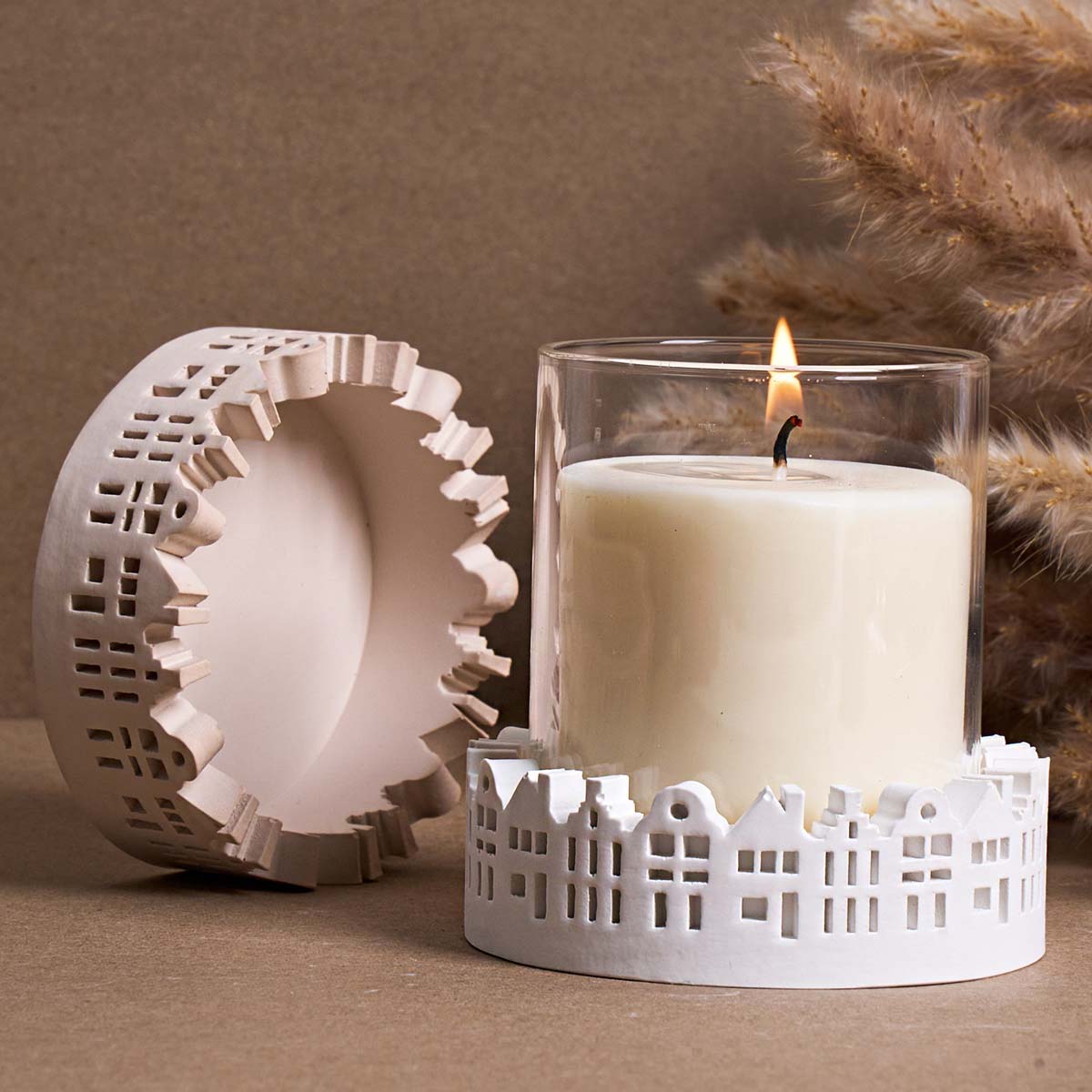 Hollow Round House Candle Hold - Potsticker Mold recension och pris