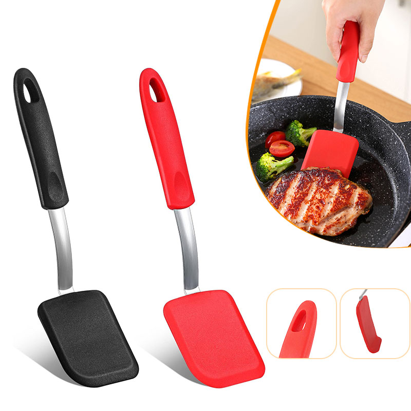 Silicone Cookie Spatula Turner - Okonomiyaki Spatula recension och pris