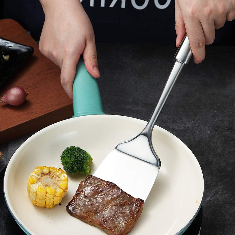 Stainless Steel Turner Long Ha - Okonomiyaki Spatula recension och pris