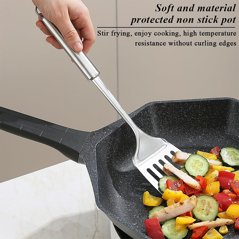 Stainless Steel Turner Long Ha - Okonomiyaki Spatula recension och pris