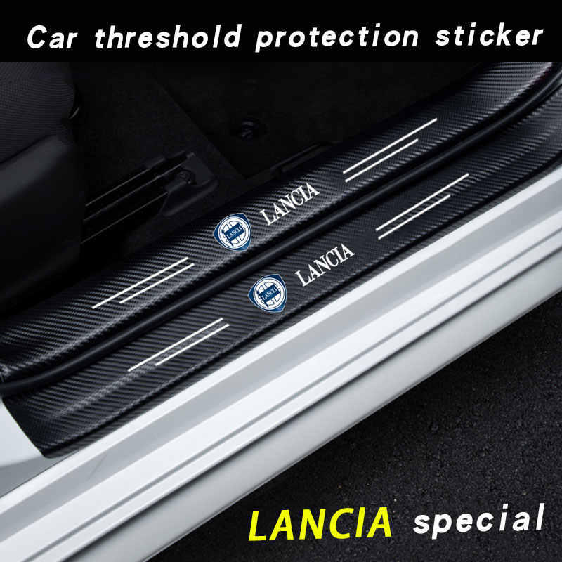 Leather Car Door Sill Plate Pr - Crepe Pan Carbon recension och pris