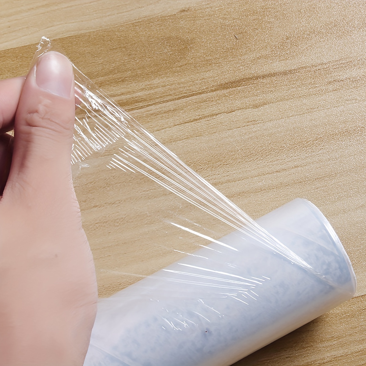 Transparent Plastic Wrap Roll, - Spring Roll Wrapper recension och pris