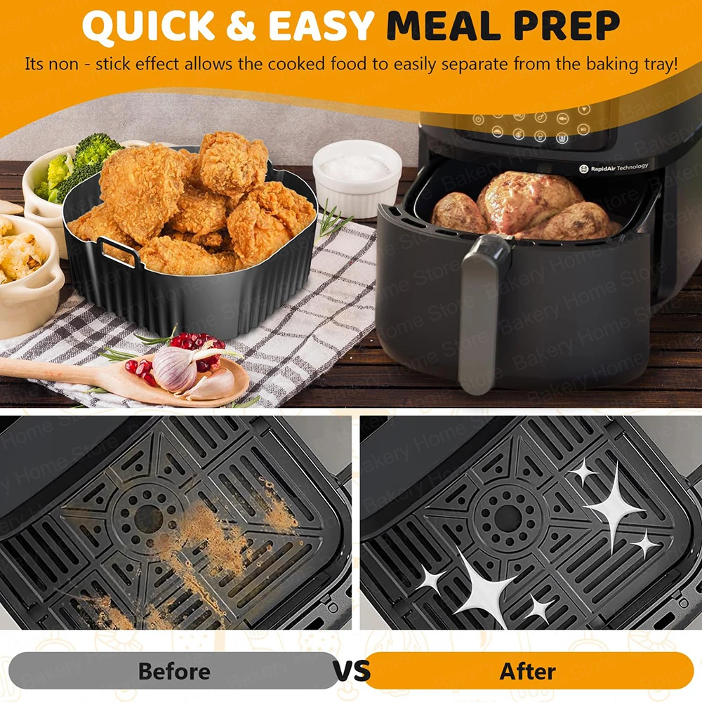 Air Fryer Silicone Mold for Ph - Philips Air Fryer Airfryer Xxl recension och pris