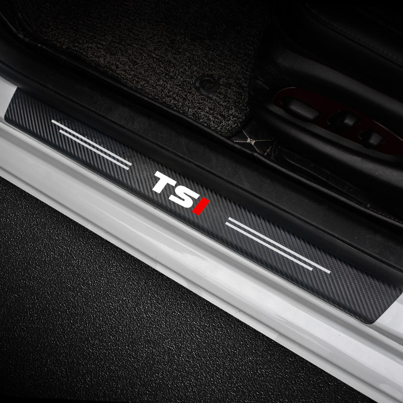 Car Door Sill Plate Protector  - Crepe Pan Carbon recension och pris